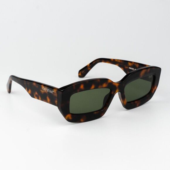 Off-White CHARLOTTE Women Sunglasses Havana Green Rectangle OERI138 CHARLOTTE main image 7